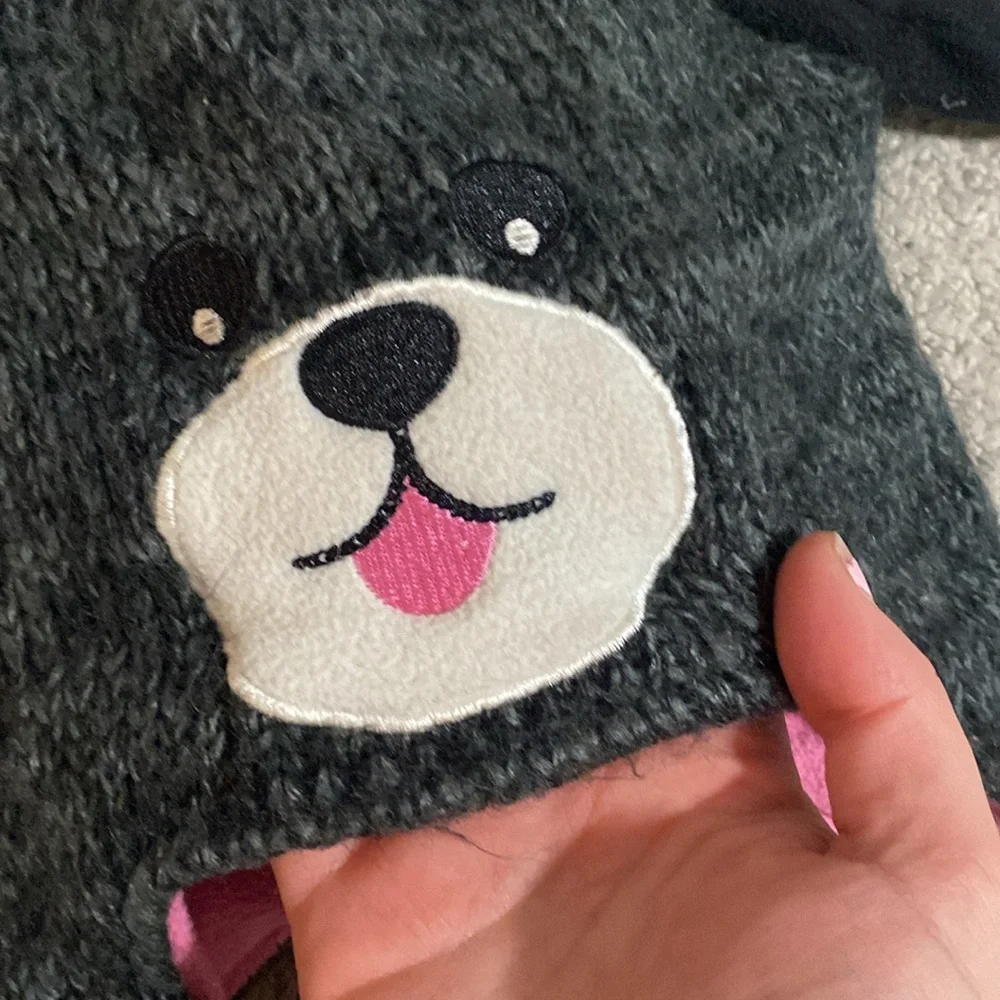 Children’s PLACE Knit Hat with Pink Lining - Girls Large L/XL 8